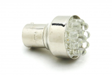Лампа 12 В BA15S T25 12 светодиодов LED 21W белая
