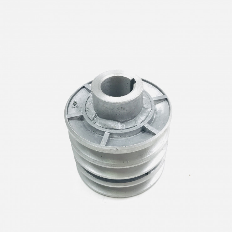 Шкив d22 мм ведущий 3-х ручейковый Каскад