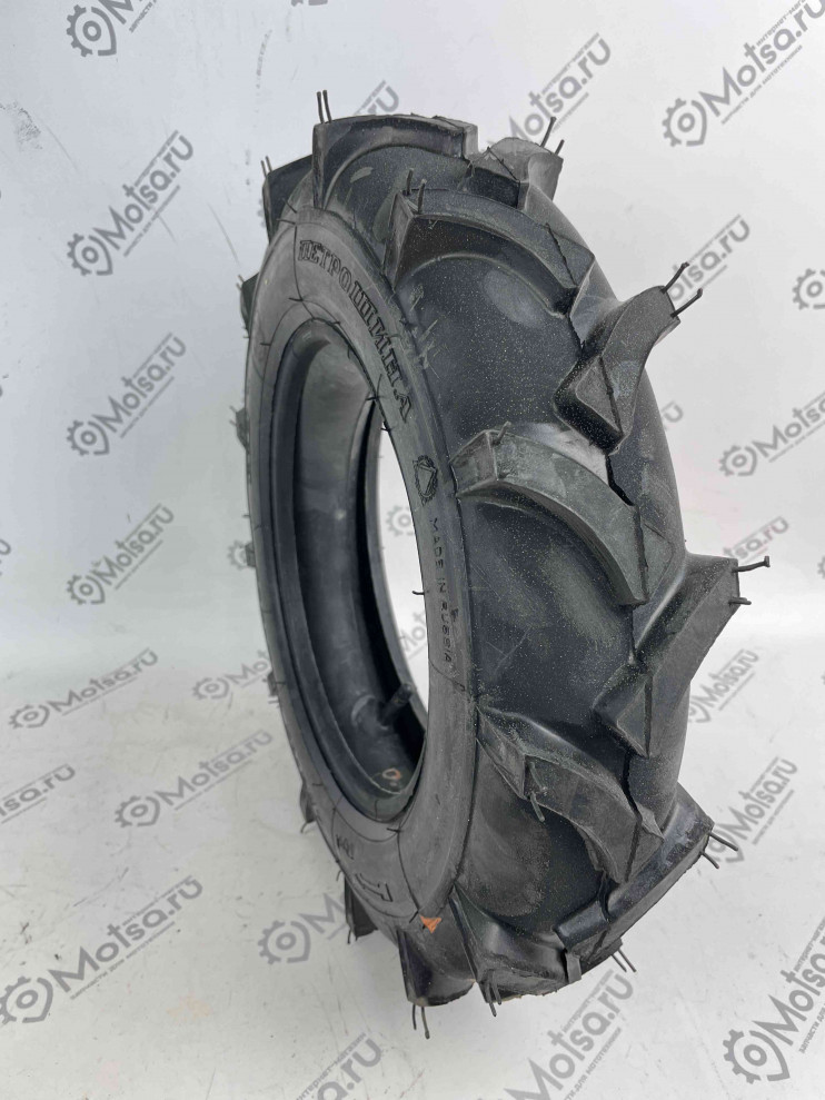 Покрышка (ПетроШина) Л-355 4,00-10 Муравей вездеход Елочка (с камерой)