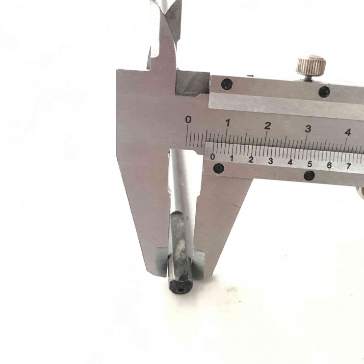 Вал штанги разъемной мотокосы нижний (760мм, d8, шлиц9-квадрат 7мм)