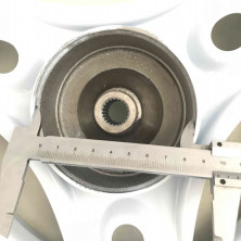 Обод скутер Honda Dio 50 10 2.15х10 задний штамп