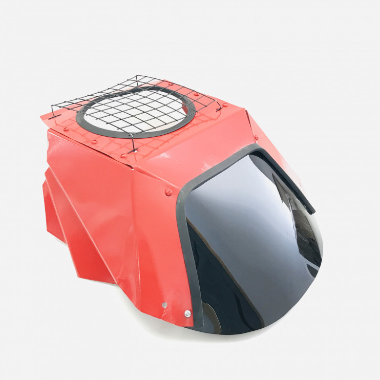 Щиток ветровой 05 средний тонированный красный