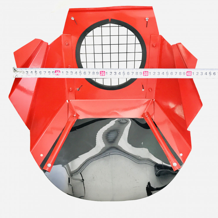 Щиток ветровой 05 средний тонированный красный