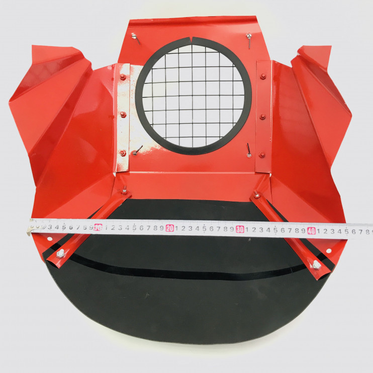 Щиток ветровой 05 средний тонированный красный