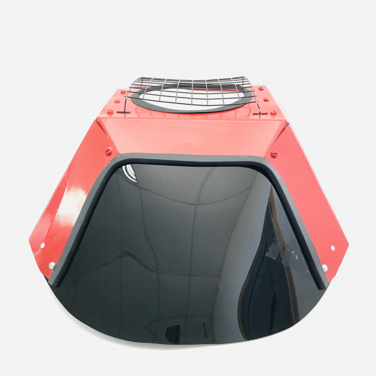 Щиток ветровой 05 средний тонированный красный