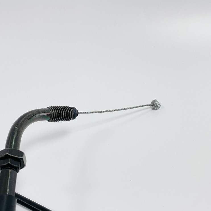 Трос газа двойной С ЗАГИБОМ CG250 L=1185 для карбюратора с ускорителем