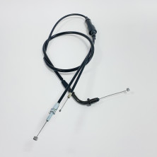 Трос газа двойной С ЗАГИБОМ CG250 L=1185 для карбюратора с ускорителем