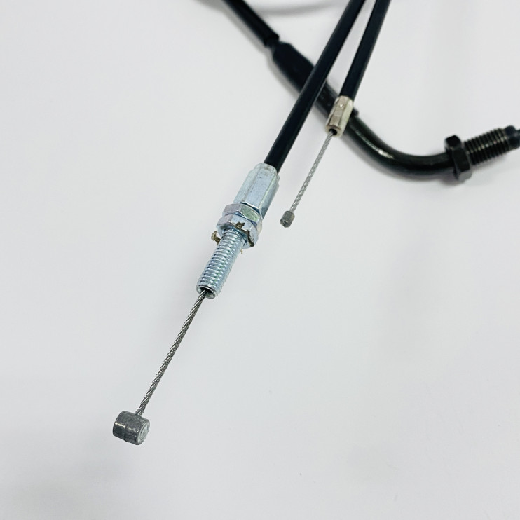 Трос газа двойной С ЗАГИБОМ CG250 L=1185 для карбюратора с ускорителем