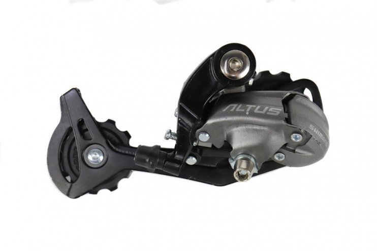 Переключатель задний Shimano Altus M370 SGS 9 скоростей болт