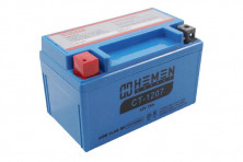 Аккумулятор 12В 7Ач HEMEN ENERGY CT1207 (UTX7A-BS(MF)) (кислотный,герметичный) (прямaя полярн) (150*87*94мм)