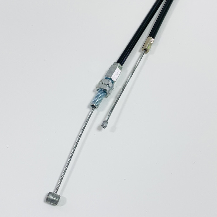 Трос газа двойной ПРЯМОЙ CG250 L=1185 для карбюратора с ускорителем