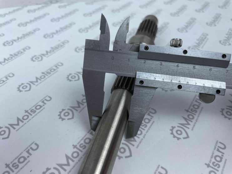 Вал редуктора вторичный  152QMI 157QMJ длинный