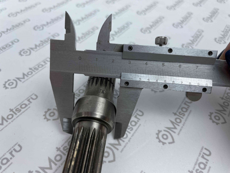Вал редуктора вторичный  152QMI 157QMJ длинный