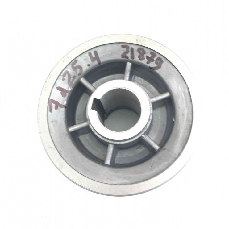 Шкив d25,4 мм ведущий 3-х ручейковый шпонка 7мм Нева