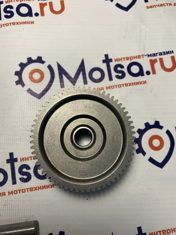 Вал промежуточный электростартера 17/60 17/16 зубов 157FMI-167FMM