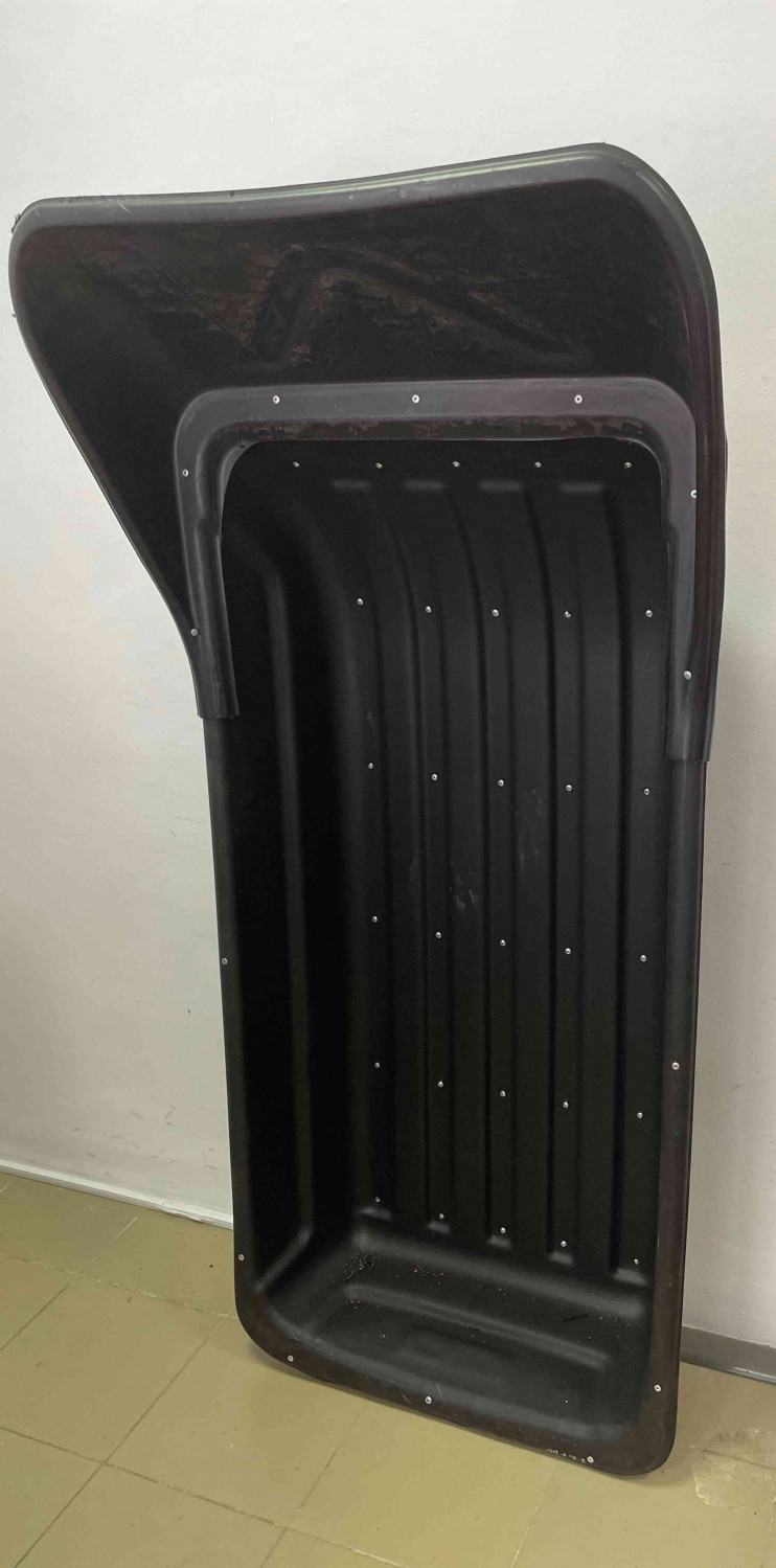 Сани волокуши BELUGA 2000 (2270*1010*800) с обвязкой, полозьями, отбойником, дышлом