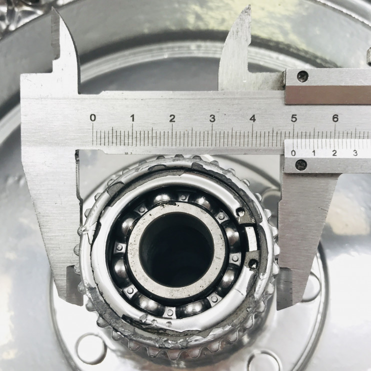 Обод Иж в сборе 19 хром (реставрация)