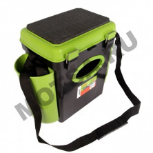 Ящик зимний FishBox односекционный 10л зеленый Helios