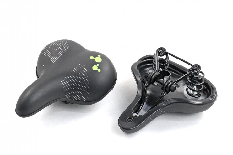 Седло вело с гелем на пружинах taipan