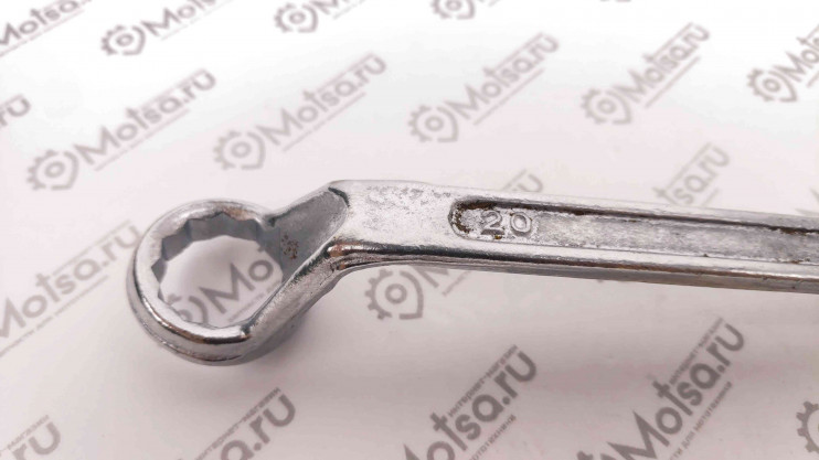 Ключ накидной изогнутый 20х22