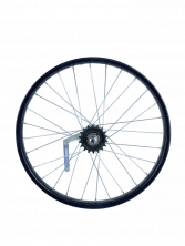 Обод 20 зaдний черный с тормозной втулкой