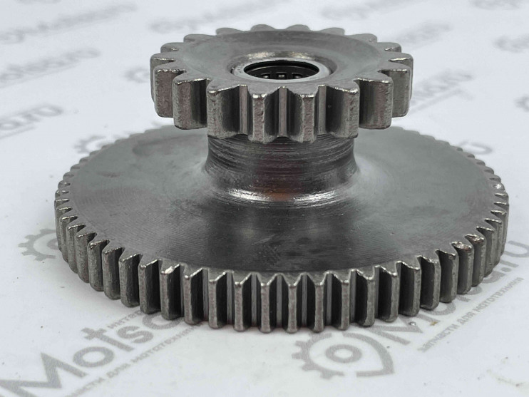 Вал промежуточный электростартера 18/62 14/16 зубов 157FMI