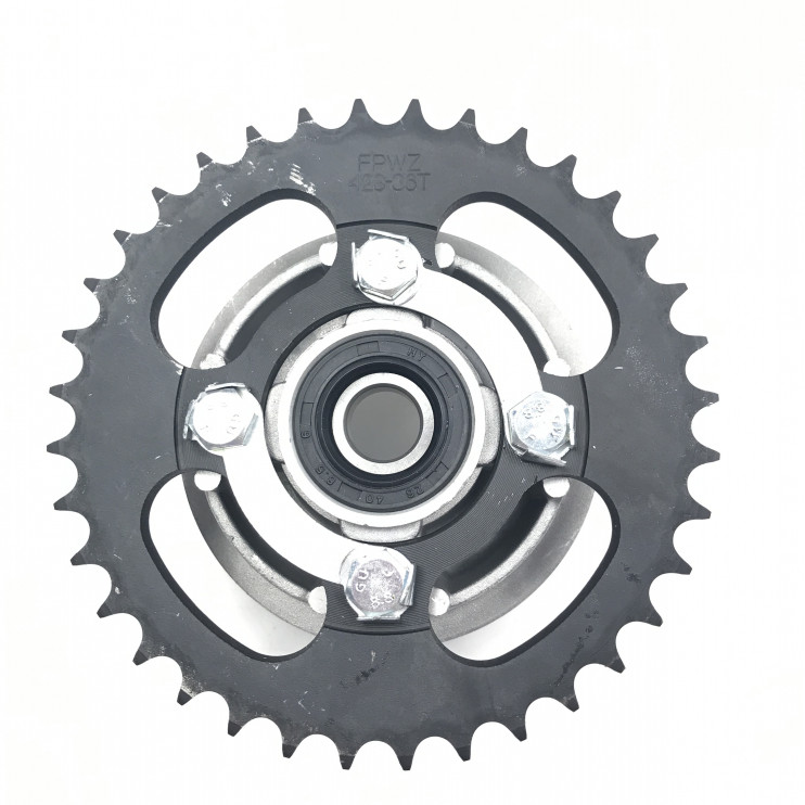 Звезда задняя в сборе с основанием мопед Storm Indigo