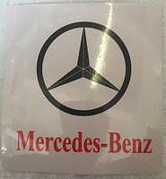 Наклейка логотипа Mercedes-Benz (12х12)
