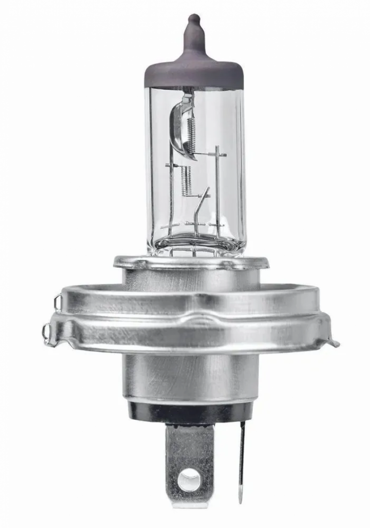 Лампа 12В 100-90Вт H4 фарная галоген P45t