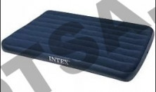 Матрас кемпинговый флок 152х203х22см intex