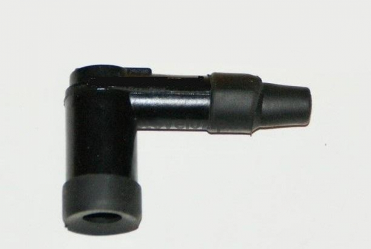 Колпачок высоковольтный Альфа угол 90 градусов желтый