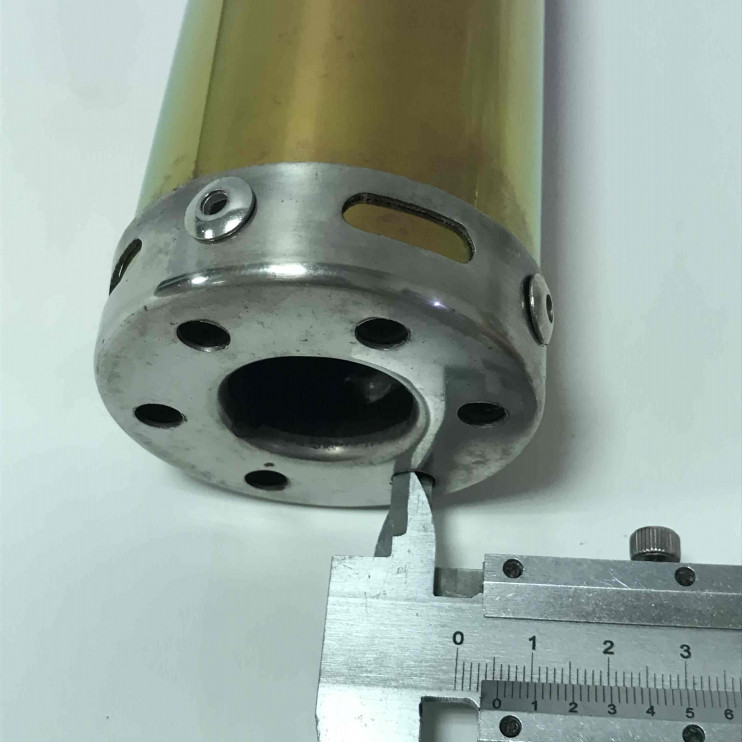 Резонатор глушителя скутер Yamaha Саксофон (тюнинг) (60х280 мм)