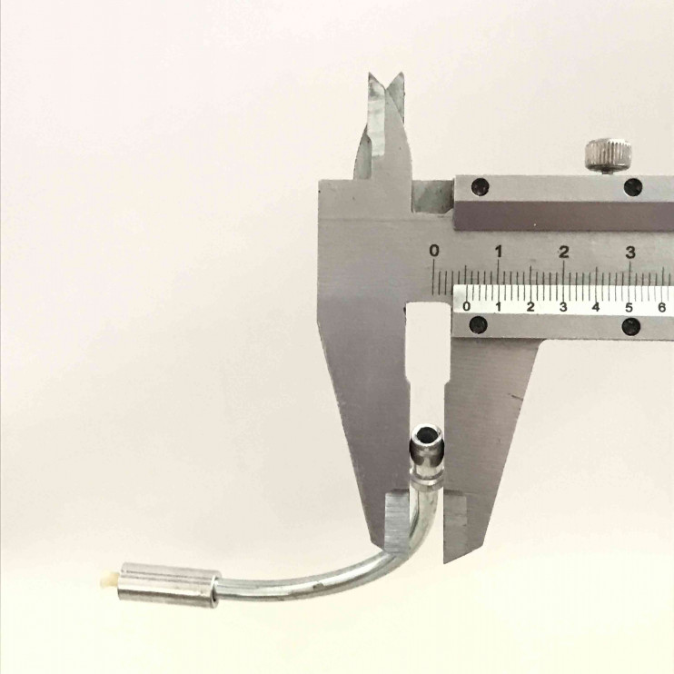 Трубка направляющая тормозного троса для V-brake 90 стальная