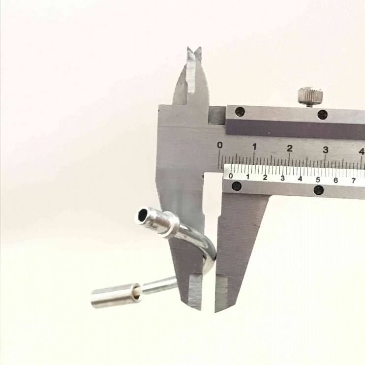 Трубка направляющая тормозного троса для V-brake 90 стальная
