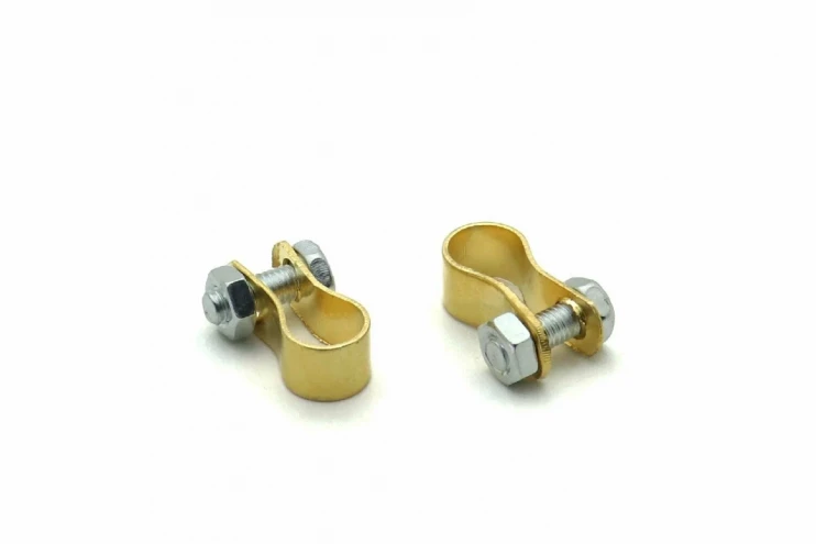 Клеммы аккумулятора латунные с болтом