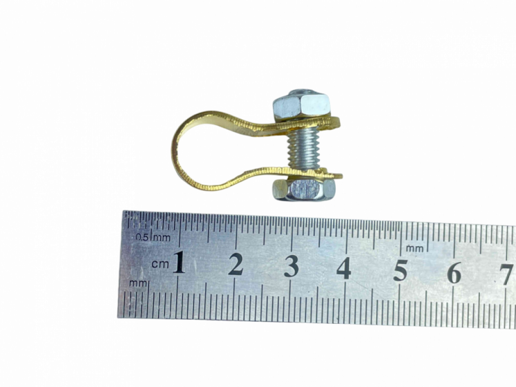 Клеммы аккумулятора латунные с болтом