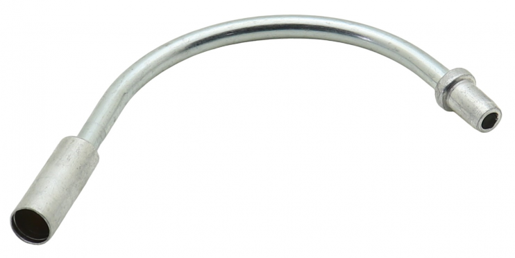 Трубка направляющая тормозного троса для V-brake 135° стальная