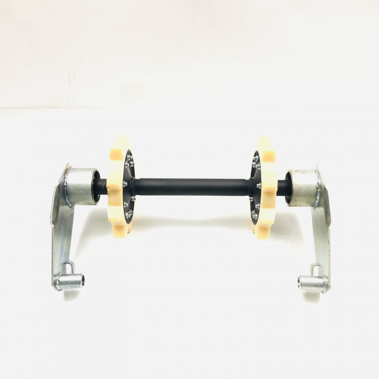 Вал снегоход Буран направляющий ведомый с балансирами