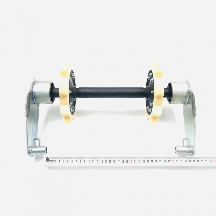 Вал снегоход Буран направляющий ведомый с балансирами