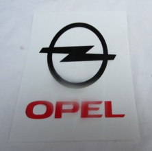 Наклейка логотипа opel 12х12