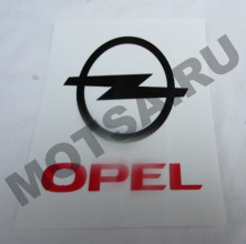 Наклейка логотипа OPEL (12х12)