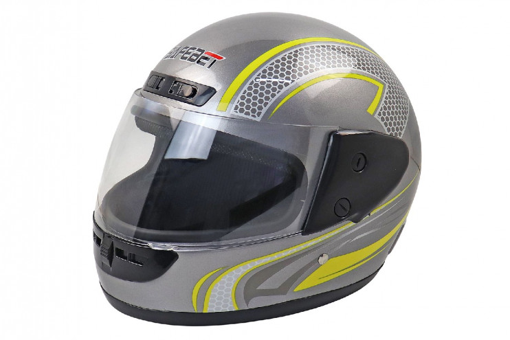 Шлем Safebet HF-101 серый M интеграл