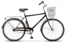 Велосипед 26 STELS Navigator 200 Gent (алюм. обод,рама 19/20.5 цвет.седло,корзина)