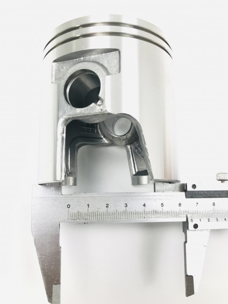 Поршень снегоход Буран  под Чехию  Б левый узкие кольца