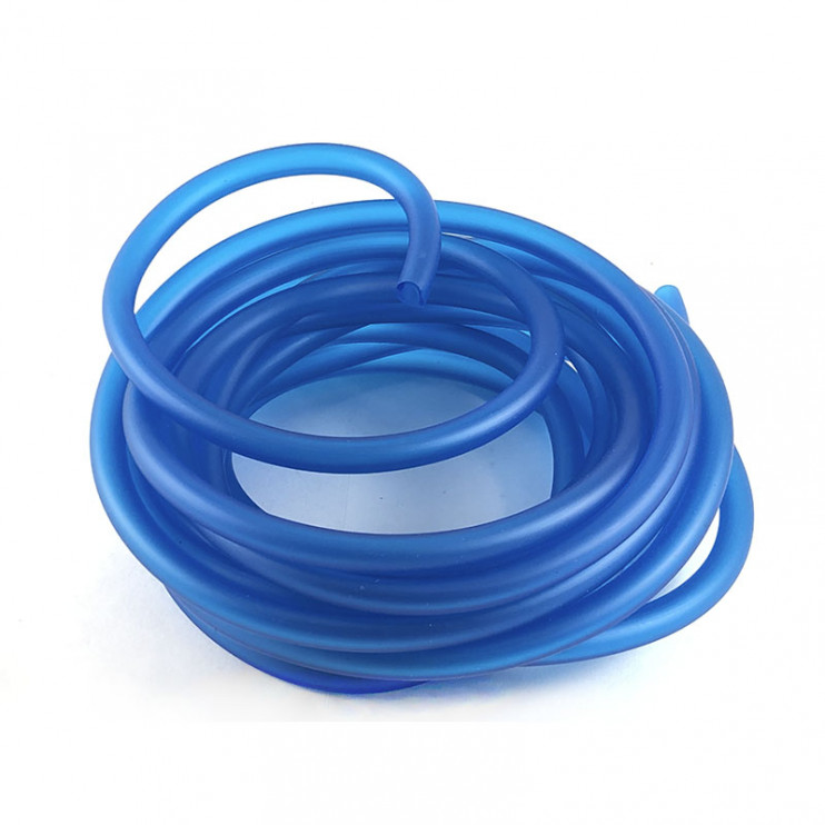 Бензошлaнг силикон 7-10 мм 1м синий
