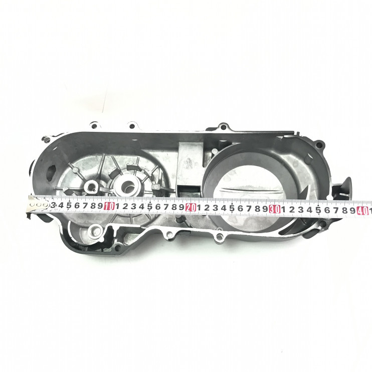 Крышка картера левая  вариатора 139QMB голая R10 чёрная