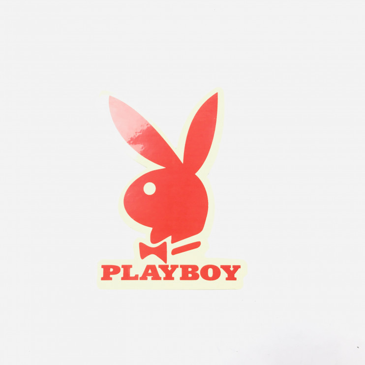 Наклейка логотипа Playboy (11х7)