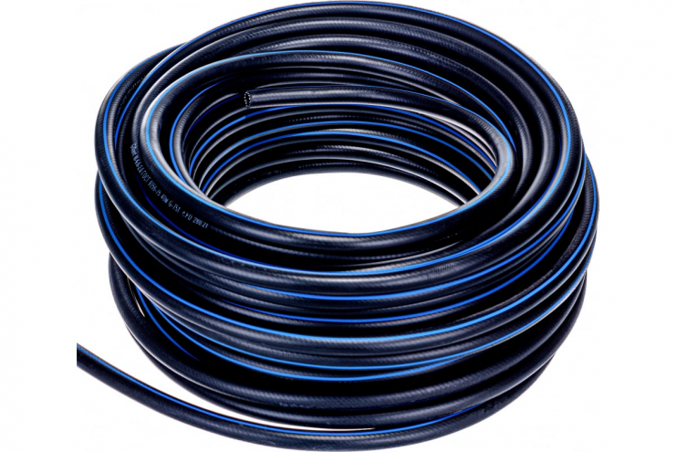 Рукав 9.0мм черный с синей полосой Саранск