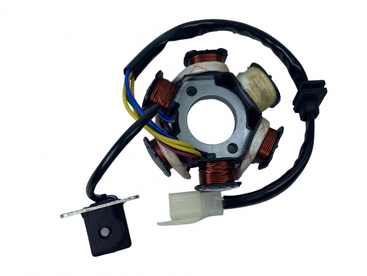 Зажигание питбайк TTR 125 без маховика 6 катушек