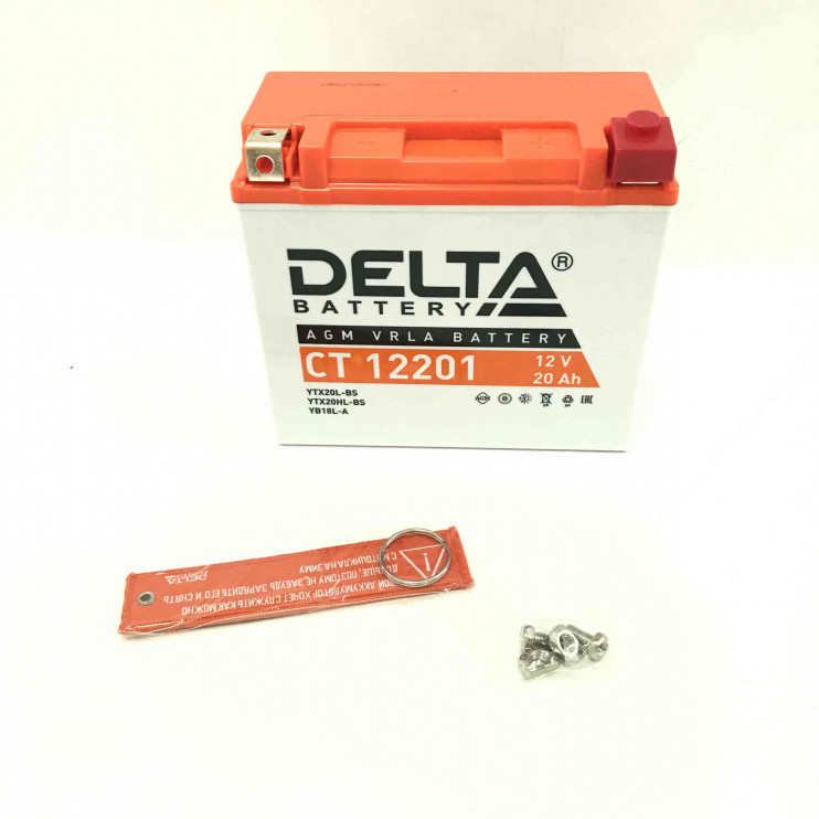 Аккумулятор Буран 12В 20Ач Delta 175х86х155мм